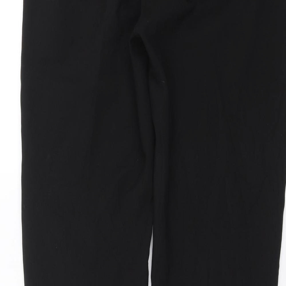 Select Womens Black   Trousers  Size 6 L29 in