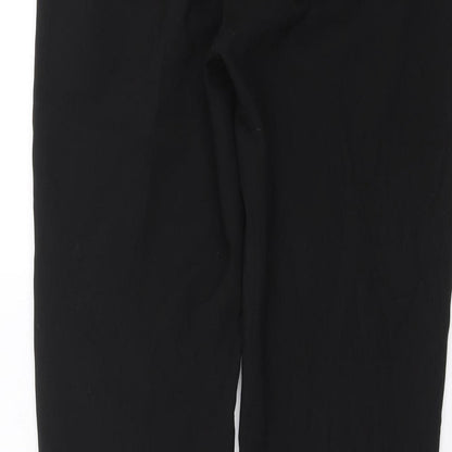 Select Womens Black   Trousers  Size 6 L29 in