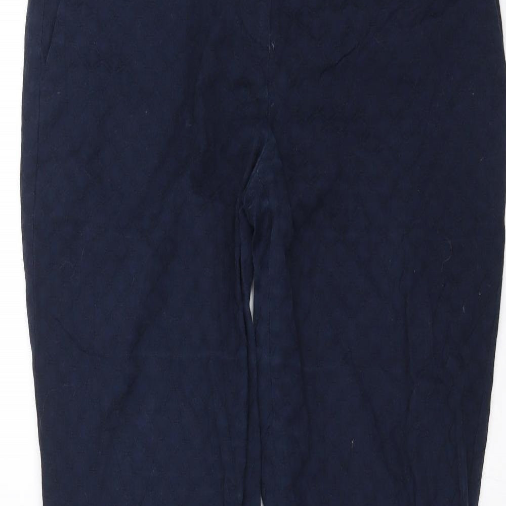 Womens UK Size 30 in Gap Slim Fit  Blue Trousers