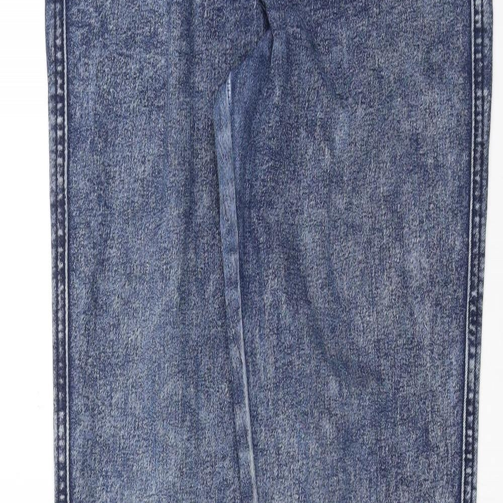 Missguided Womens Blue  Denim Skinny Jeans Size 8 L33 in