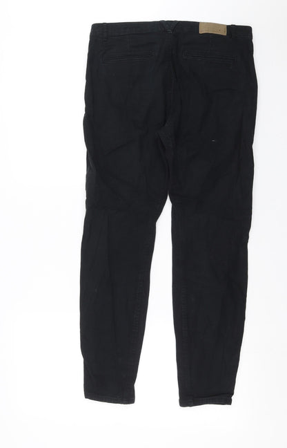 Lindex Womens Black  Denim Skinny Jeans Size 12 L27 in