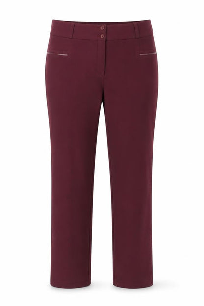 Fabo Womens Purple   Trousers  Size 34 in L29 in