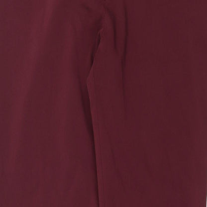 Fabo Womens Purple   Trousers  Size 34 in L29 in