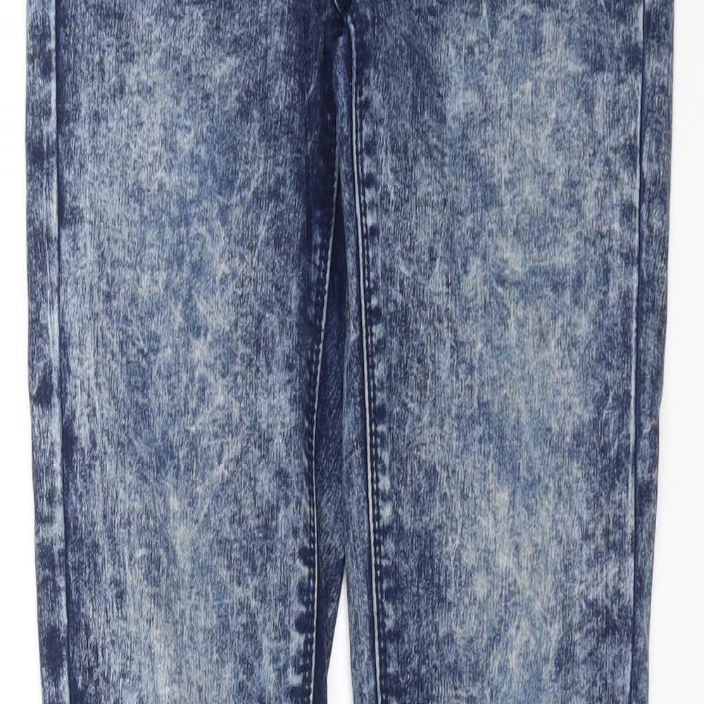 New Look Womens Blue  Denim Skinny Jeans Size 8 L30 in