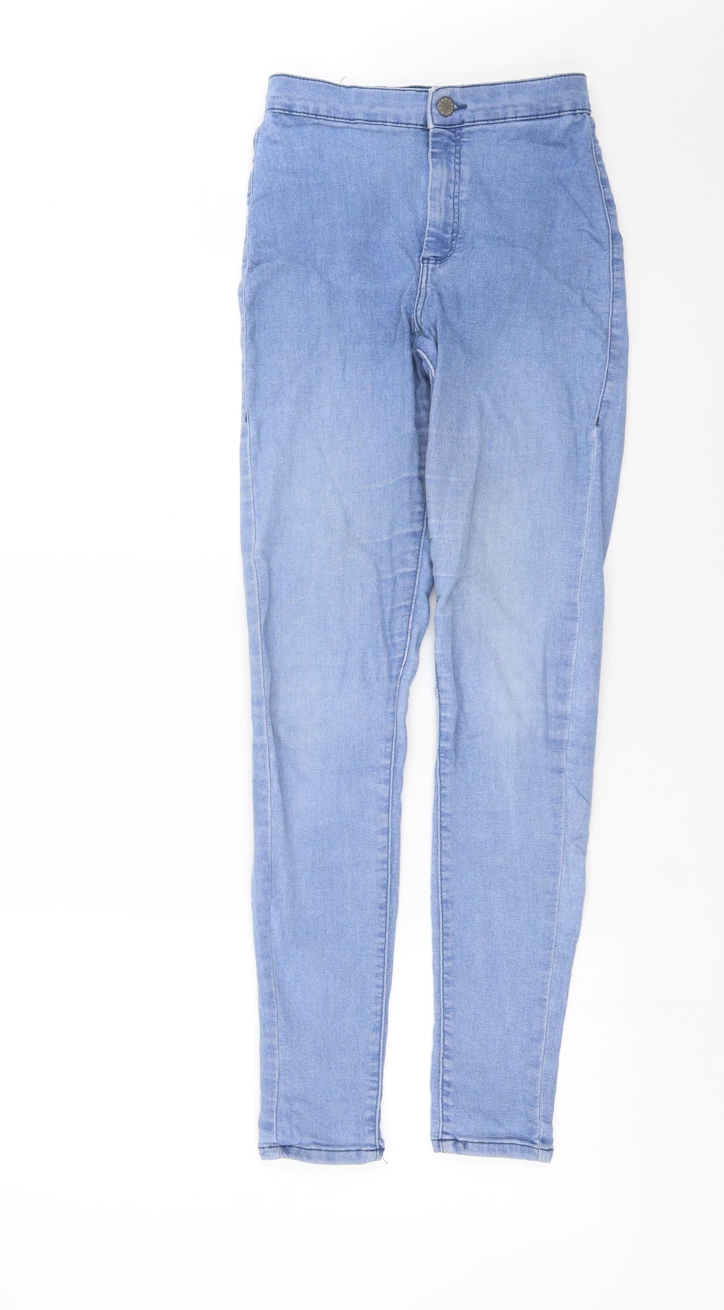 Womens UK Size 24 in Preworn Extra-Slim Fit Skinny Blue Jeans