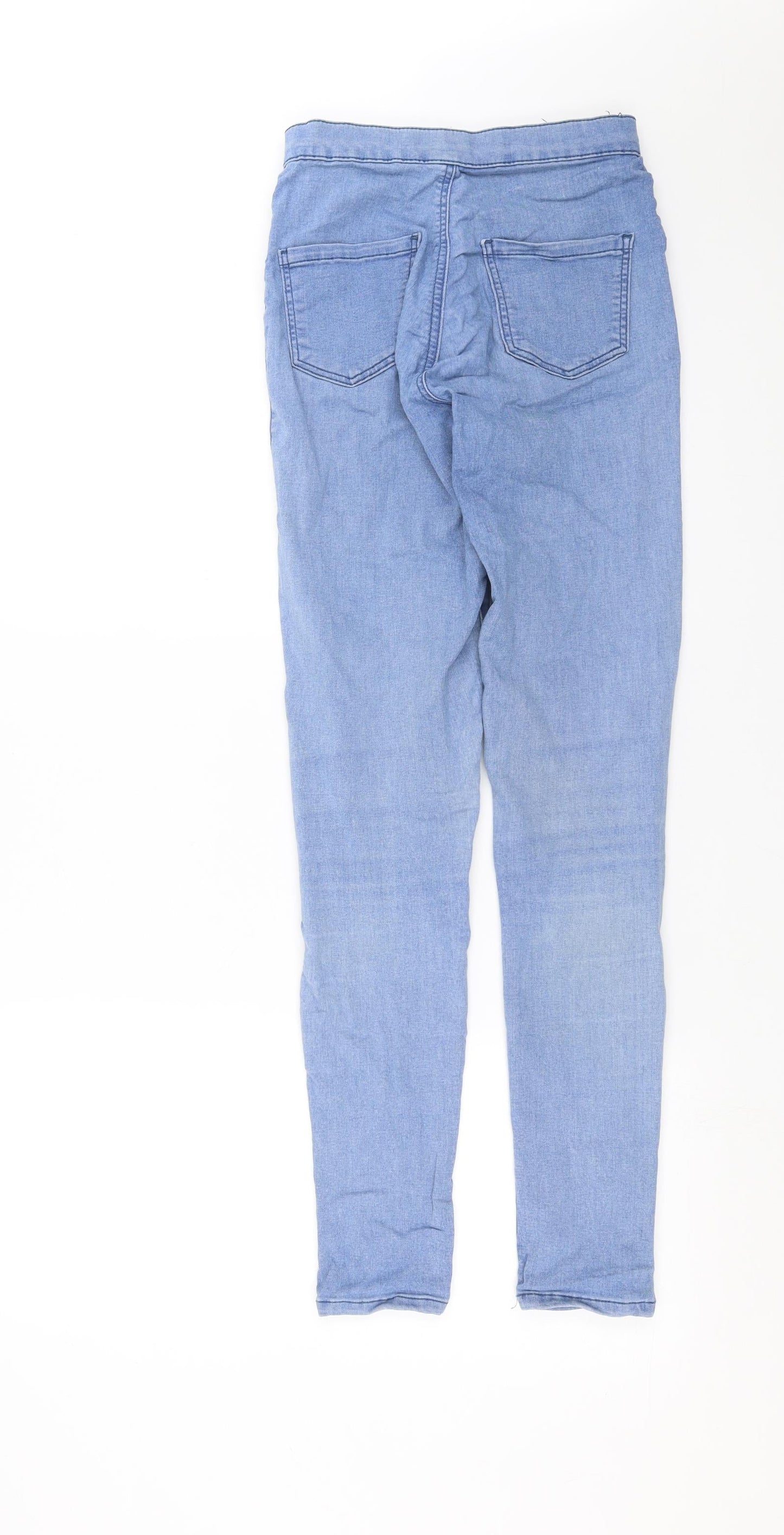 Womens UK Size 24 in Preworn Extra-Slim Fit Skinny Blue Jeans