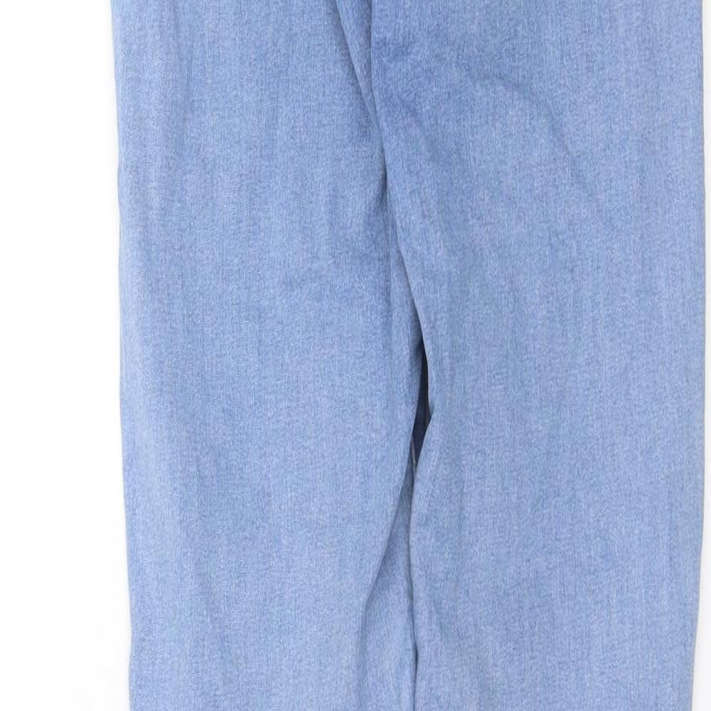 Womens UK Size 24 in Preworn Extra-Slim Fit Skinny Blue Jeans
