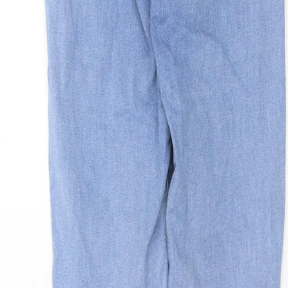 Womens UK Size 24 in Preworn Extra-Slim Fit Skinny Blue Jeans