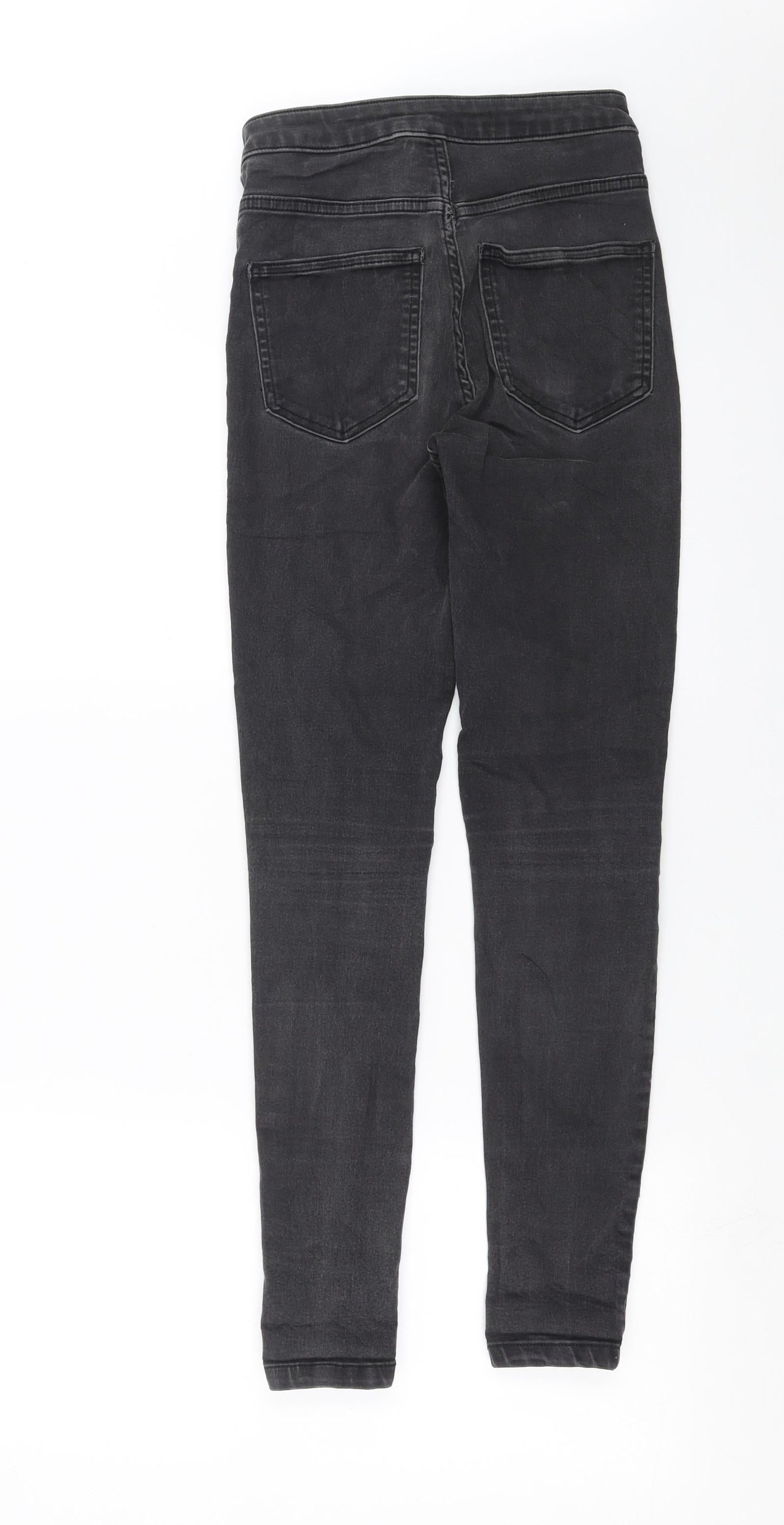 Marks and Spencer Womens Grey  Denim Skinny Jeans Size 24 in L28 in