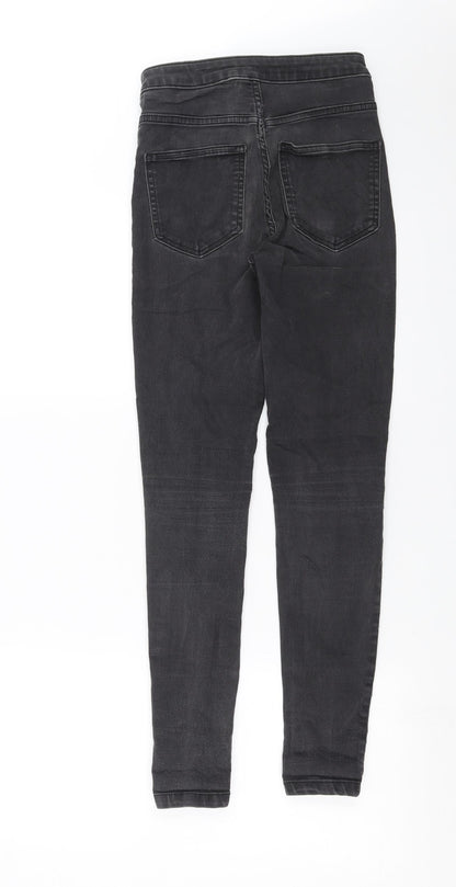Marks and Spencer Womens Grey  Denim Skinny Jeans Size 24 in L28 in