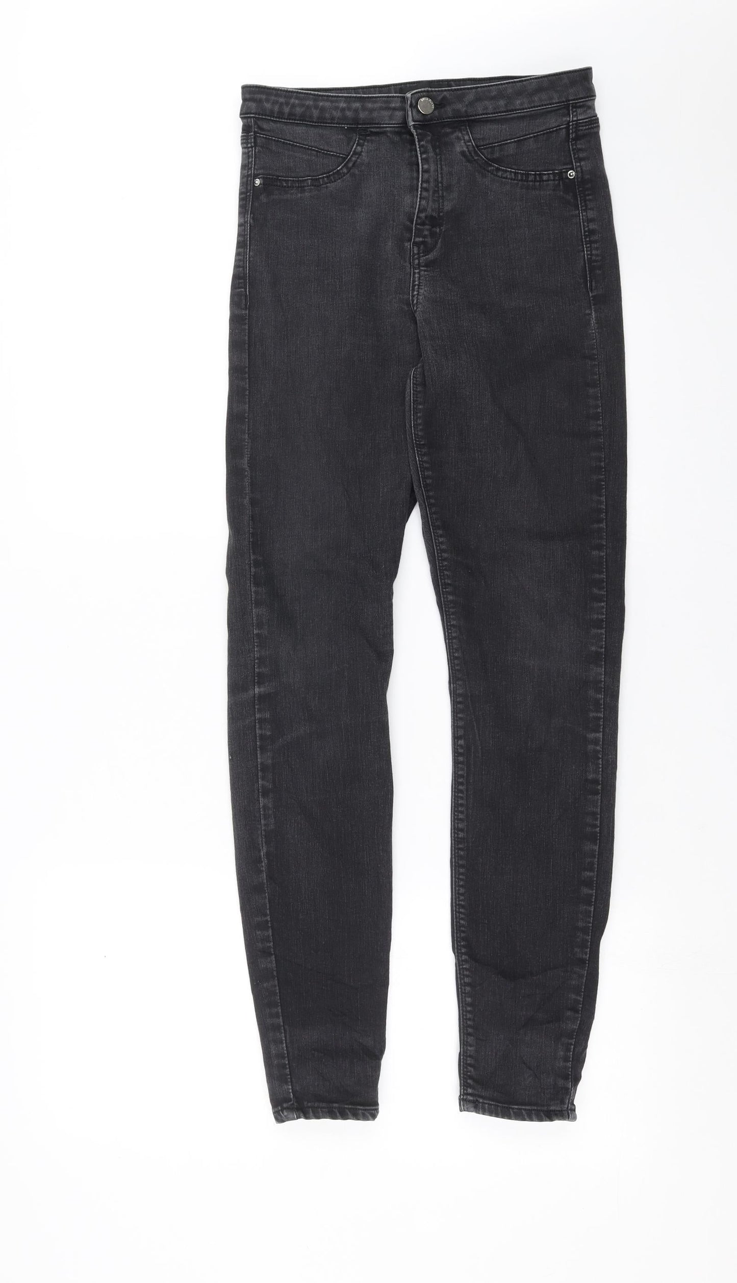 River Island Womens Grey  Denim Skinny Jeans Size 10 L28 in