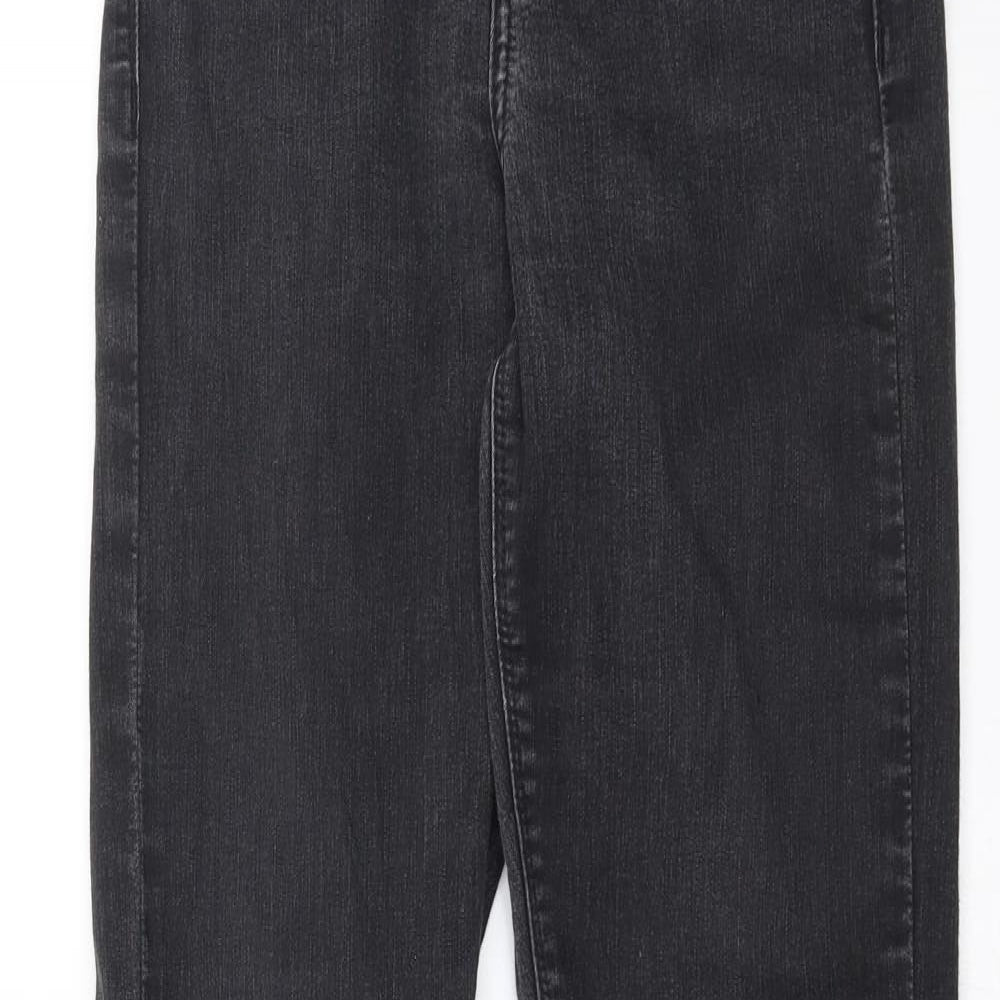 River Island Womens Grey  Denim Skinny Jeans Size 10 L28 in