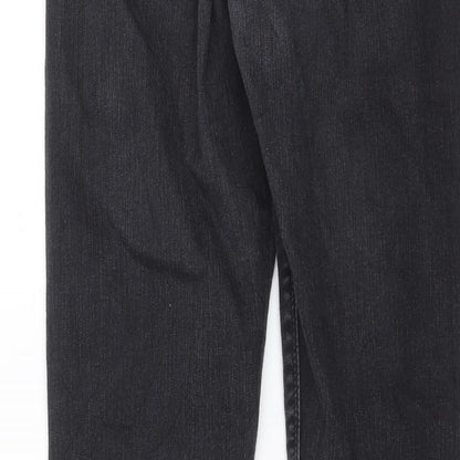 River Island Womens Grey  Denim Skinny Jeans Size 10 L28 in