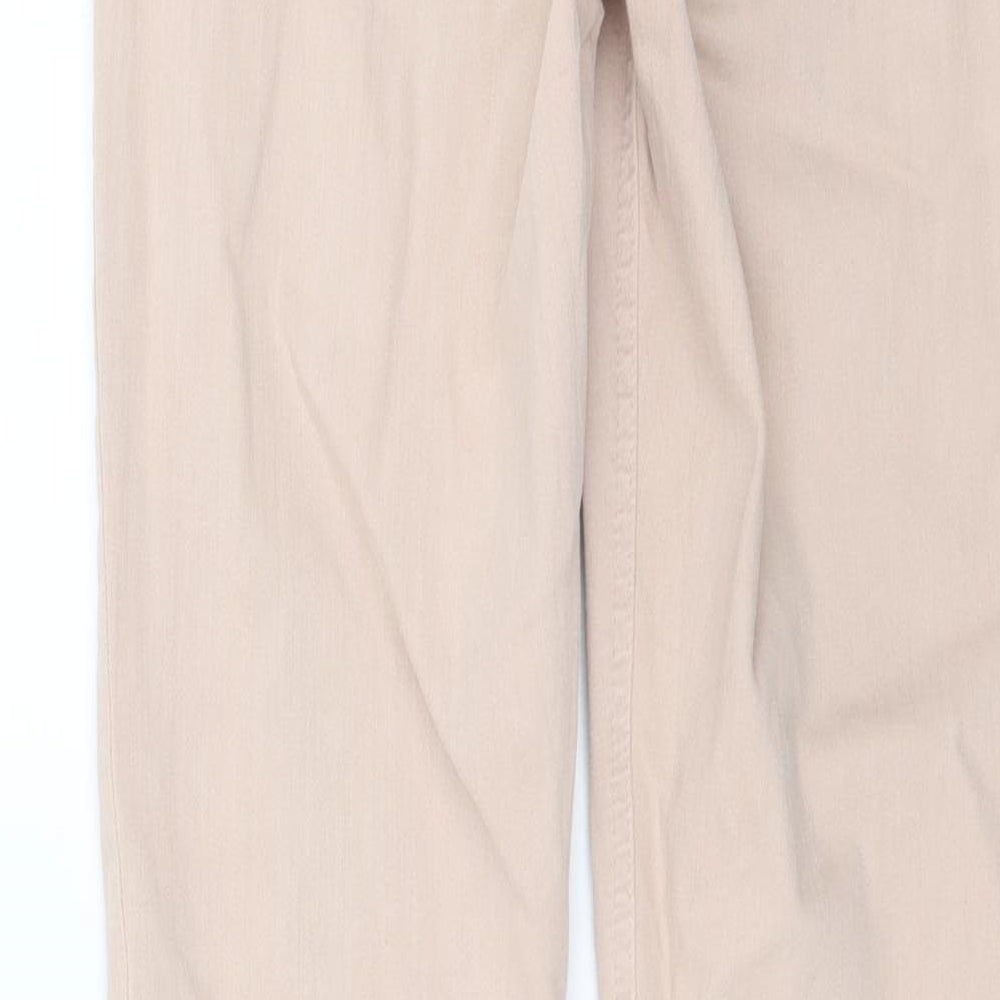 Topshop Womens Pink  Denim Skinny Jeans Size 26 in L28 in