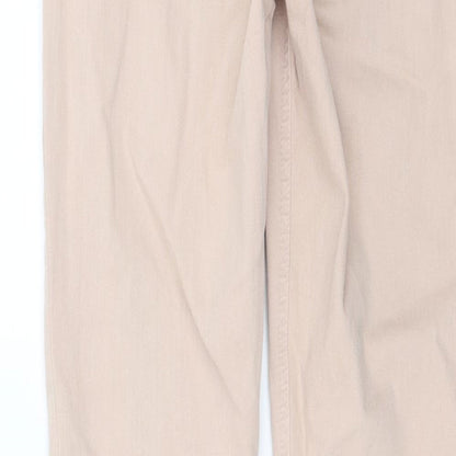 Topshop Womens Pink  Denim Skinny Jeans Size 26 in L28 in