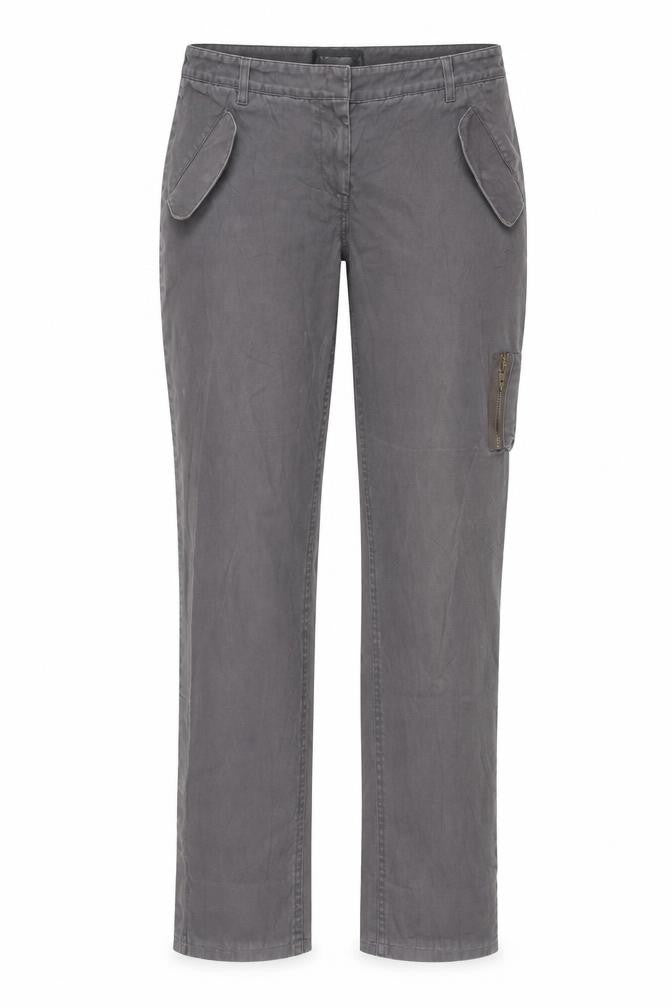 Linea Womens Grey   Trousers  Size 10 L29 in