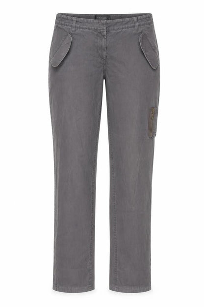 Linea Womens Grey   Trousers  Size 10 L29 in