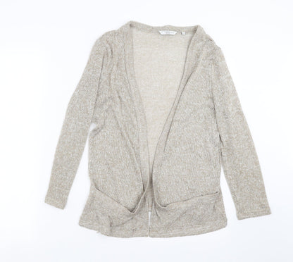 Womens UK Size 12 New Look Beige Cardigan Jumper
