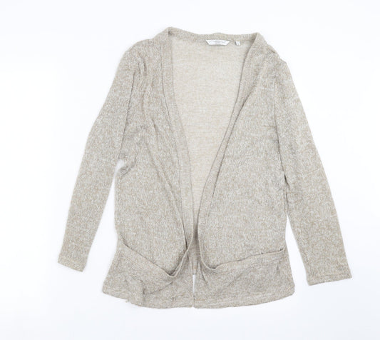 Womens UK Size 12 New Look Beige Cardigan Jumper