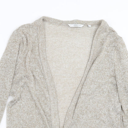 Womens UK Size 12 New Look Beige Cardigan Jumper