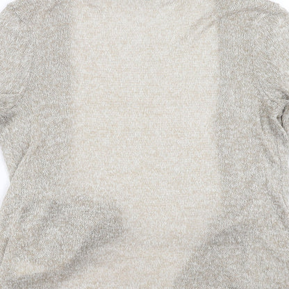 Womens UK Size 12 New Look Beige Cardigan Jumper