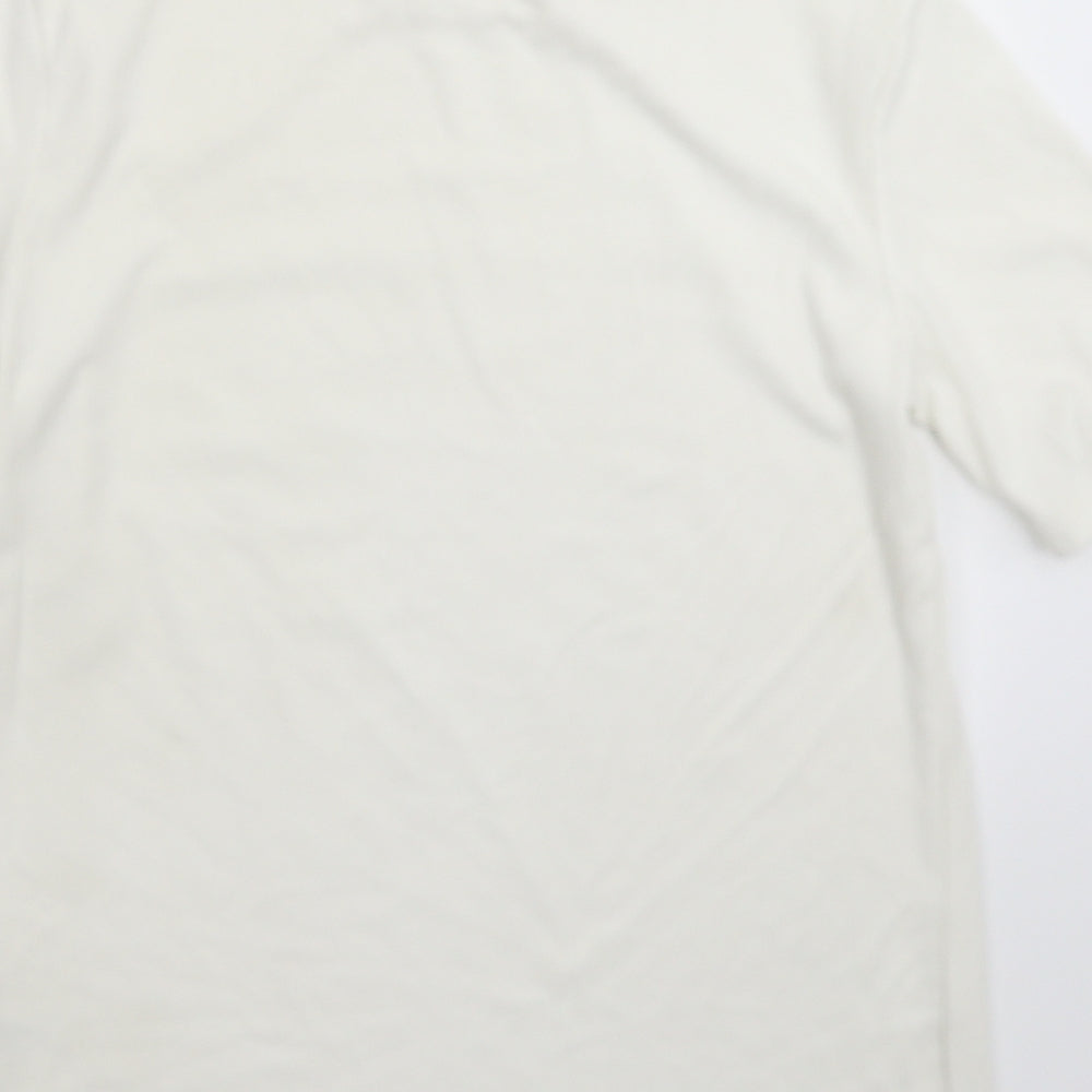 Womens UK Size M H&M White Pullover Jumper