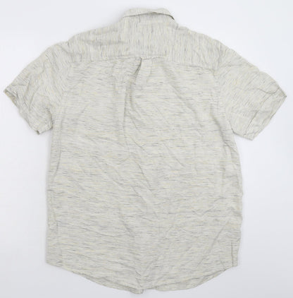 Morley Mens Grey    Button-Up Size L