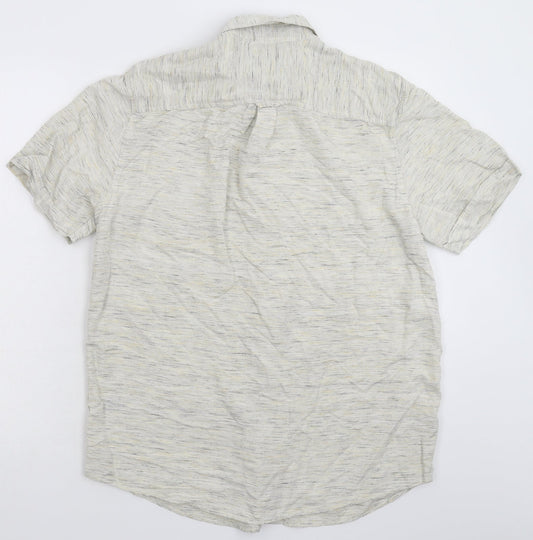 Morley Mens Grey    Button-Up Size L