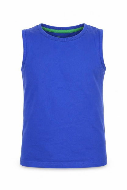 TU Boys Blue   Basic Tank Size 2-3 Years