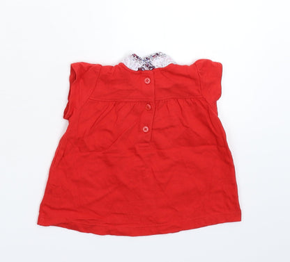 NEXT Baby Red   Basic T-Shirt Size 3-6 Months