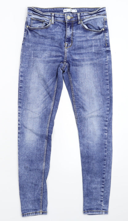 Sinsay Womens Blue  Denim Skinny Jeans Size 28 in L26 in