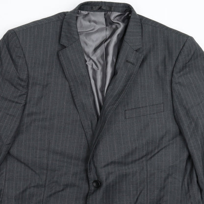 Mens UK Size 44 Butler & Webb Regular Grey Suit Jacket