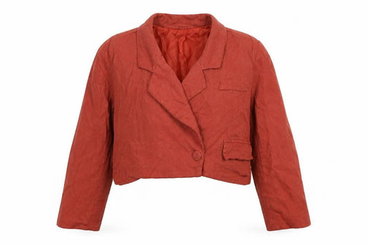 Womens UK Size 6 PRETTYLITTLETHING Brown Jacket