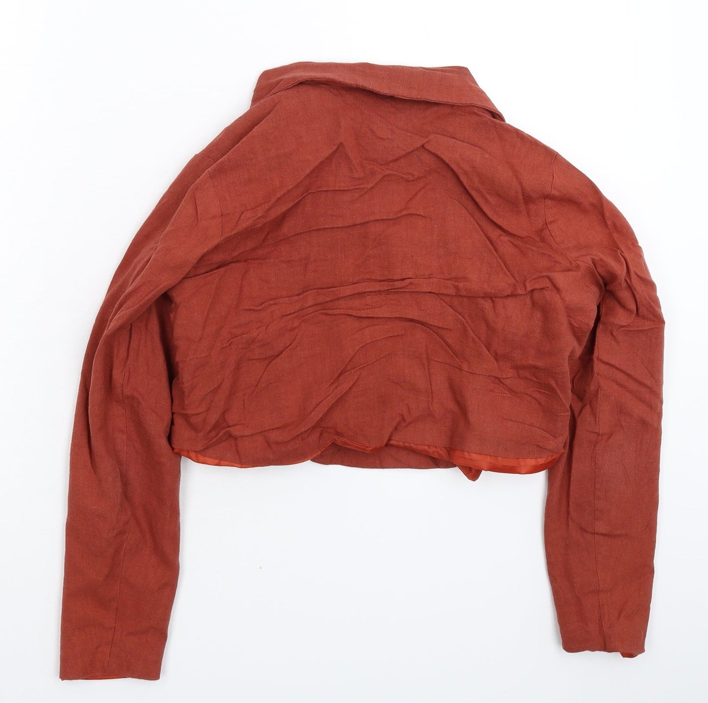 Womens UK Size 6 PRETTYLITTLETHING Brown Jacket
