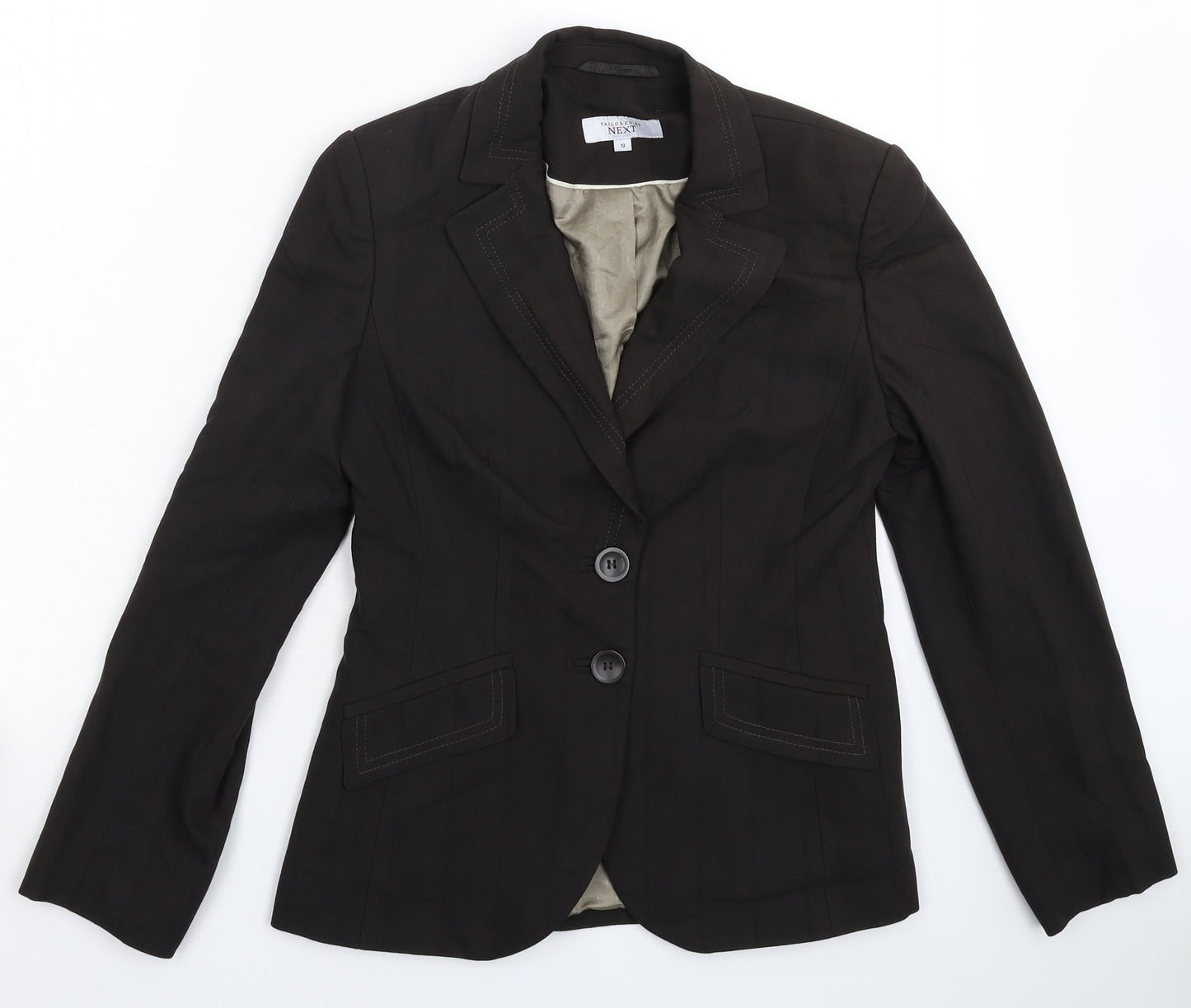 NEXT Womens Grey   Jacket Suit Jacket Size 10