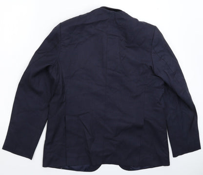 Mens UK Size 40 Preworn Regular Blue Suit Jacket