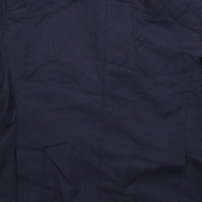 Mens UK Size 40 Preworn Regular Blue Suit Jacket