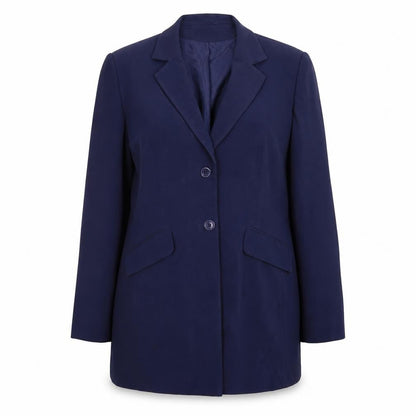 Womens UK Size 14 Preworn Regular Blue Suit Jacket