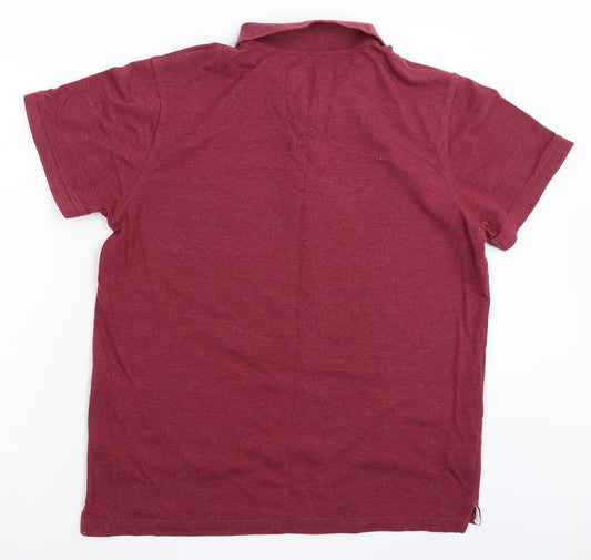 Easy Mens Brown    Polo Size L