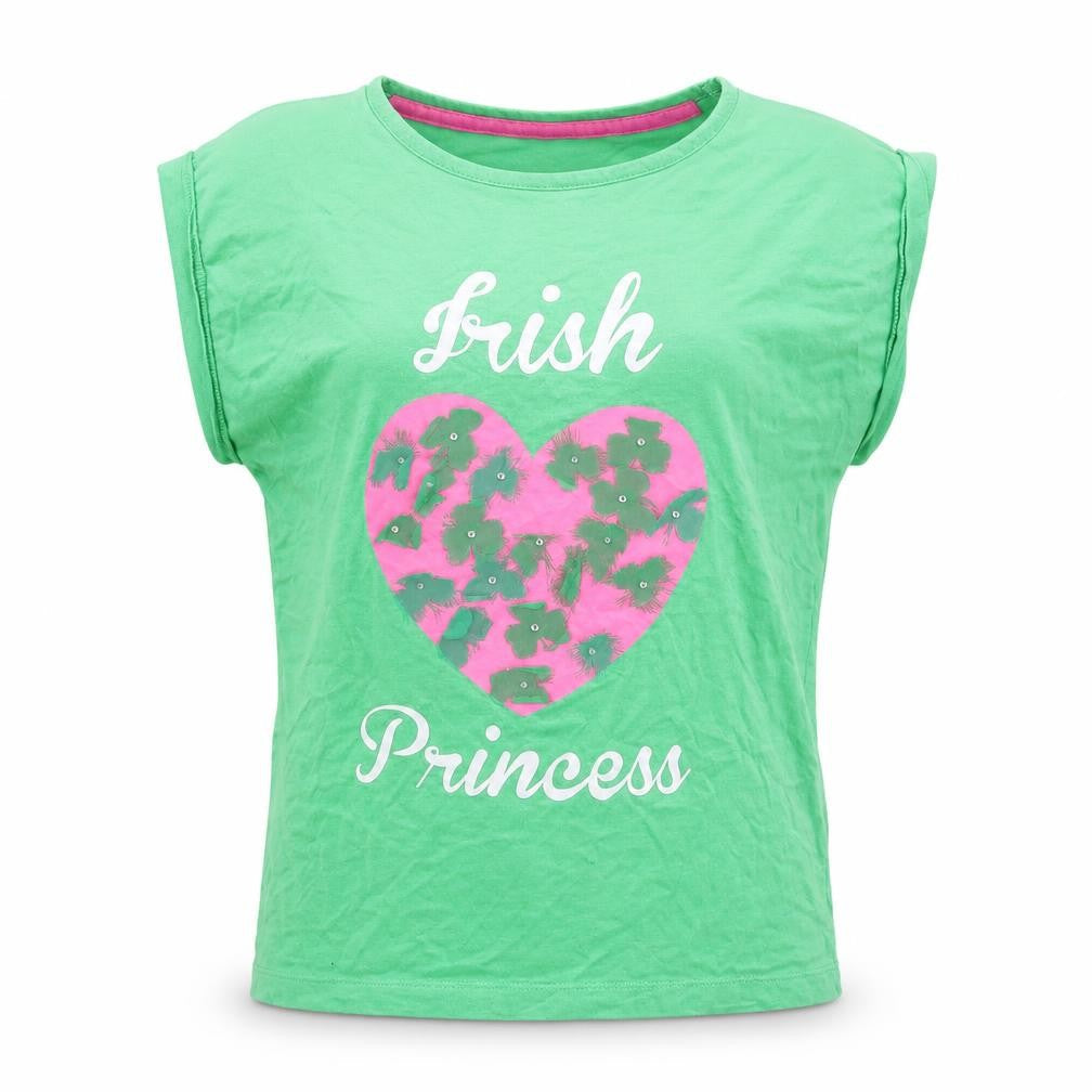 Dunnes Girls Green   Basic T-Shirt Size 10 Years
