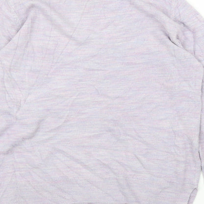 Womens UK Size 12 M&S Purple Pullover Jumper