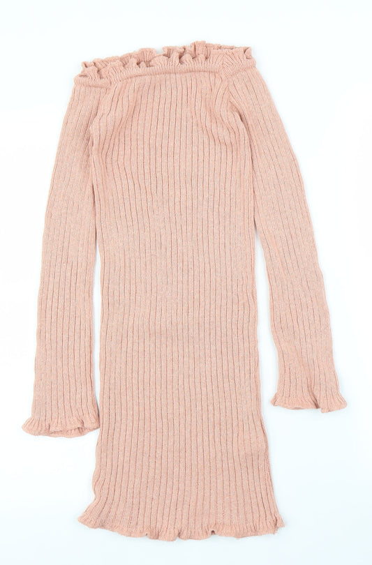 Femme Luxe Womens Pink   Pullover Jumper Size 8