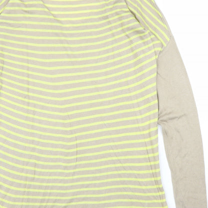 Womens UK Size L Tezenis Beige Pullover Jumper