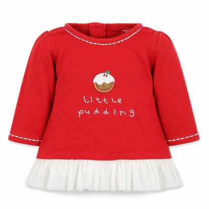 Next Girls Red   Basic T-Shirt Size 0-3 Months