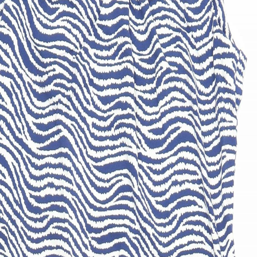J. McLaughlin Womens Blue Striped  Sheath  Size S