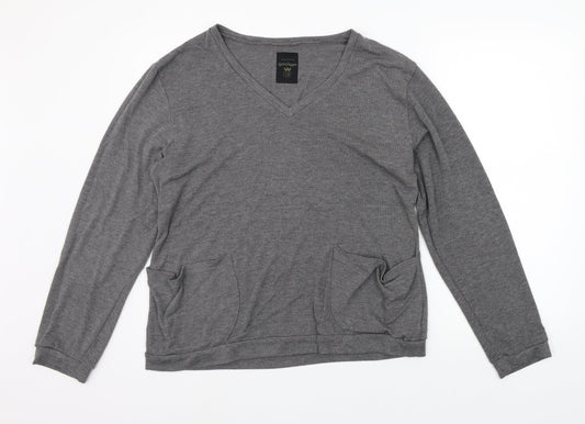 Golddigga Womens Grey   Pullover Jumper Size 14