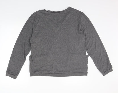 Golddigga Womens Grey   Pullover Jumper Size 14