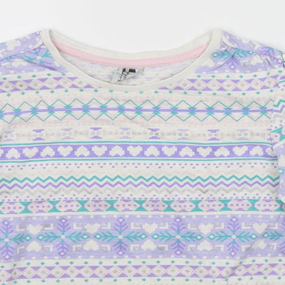 TU Girls Multicoloured Striped  Basic Polo Size 2-3 Years