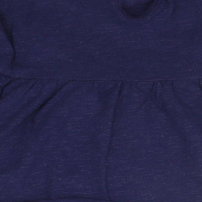 George Girls Blue   T-Shirt Dress  Size 2-3 Years