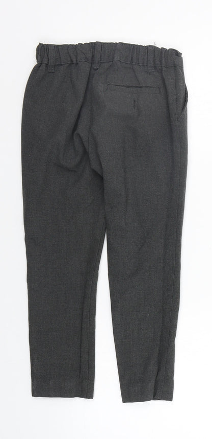 Nutmeg Girls Grey   Chino Trousers Size 5-6 Years
